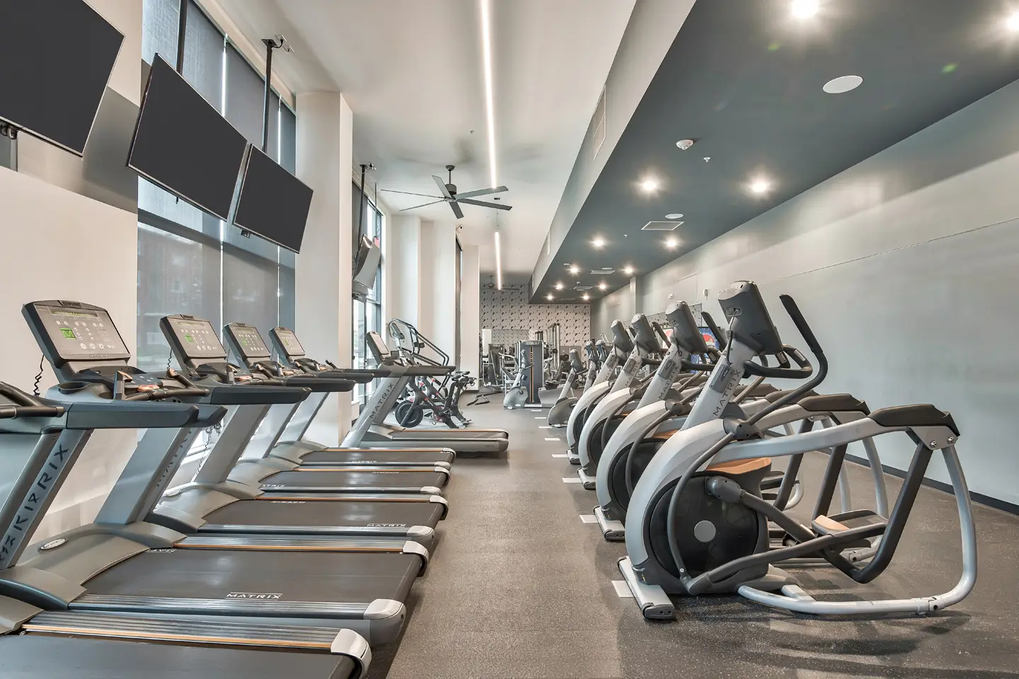 Student apartment fitness center